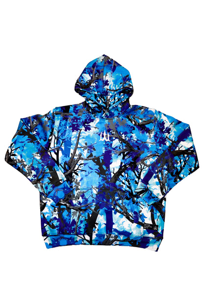 Blue Camo Hoodie