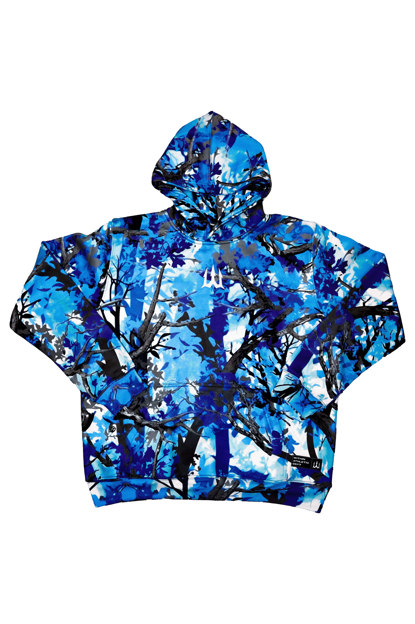 Blue Camo Hoodie