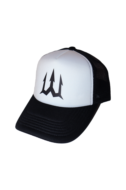 Black & White Trucker Hat