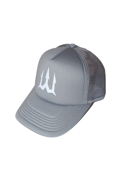 Grey Trucker Hat