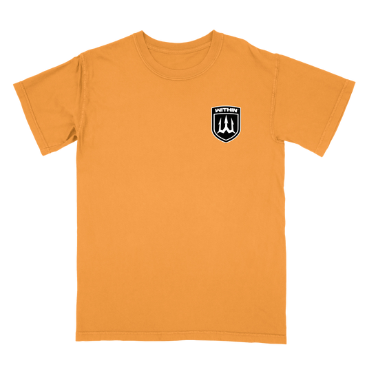 WITHIN Badge Tee- Orange