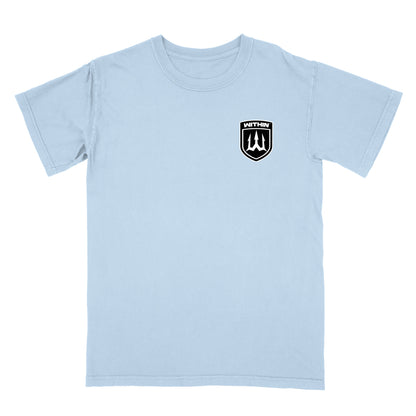 WITHIN Badge Tee- Sky Blue