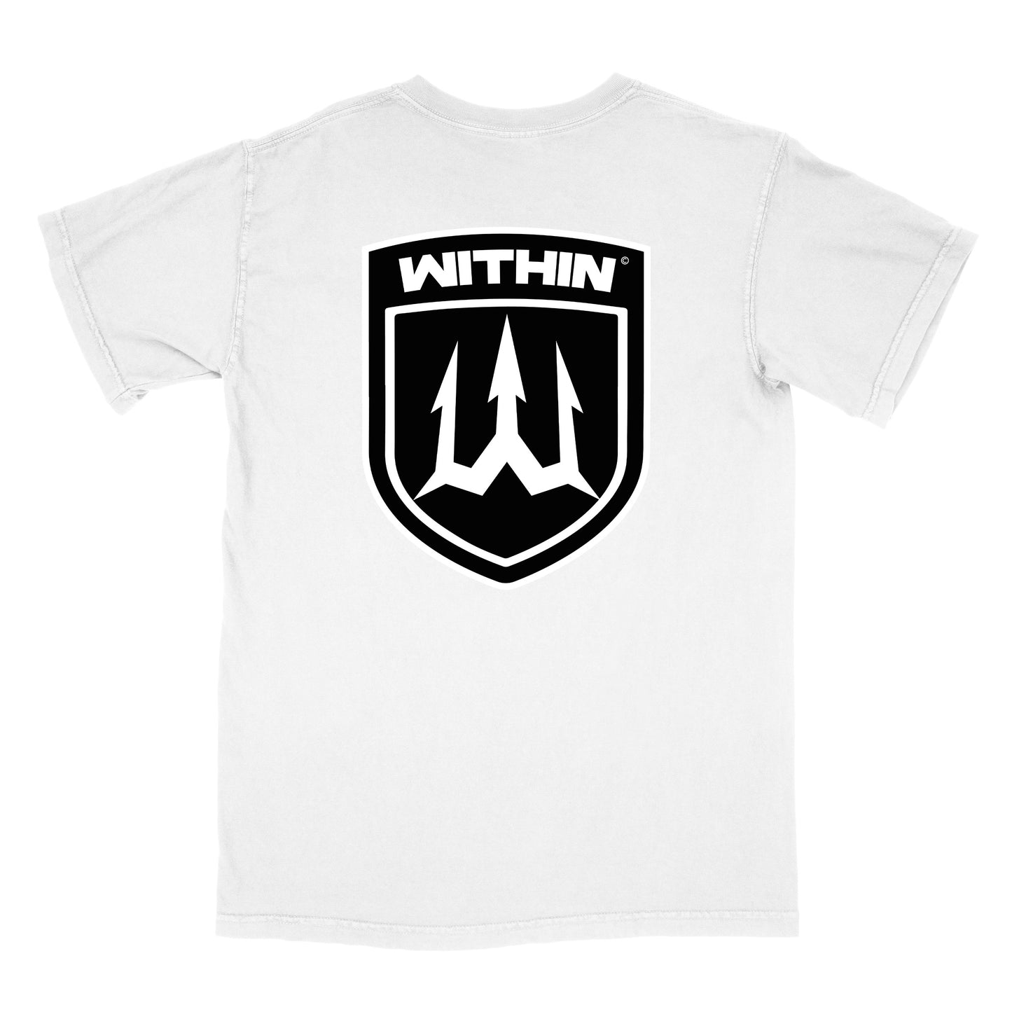 WITHIN Badge Tee - White