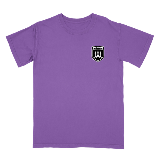 WITHIN Badge Tee- Purple