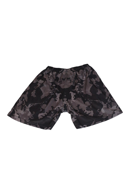 Athletic Shorts- Black Camo