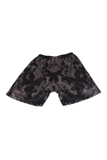 Athletic Shorts- Black Camo