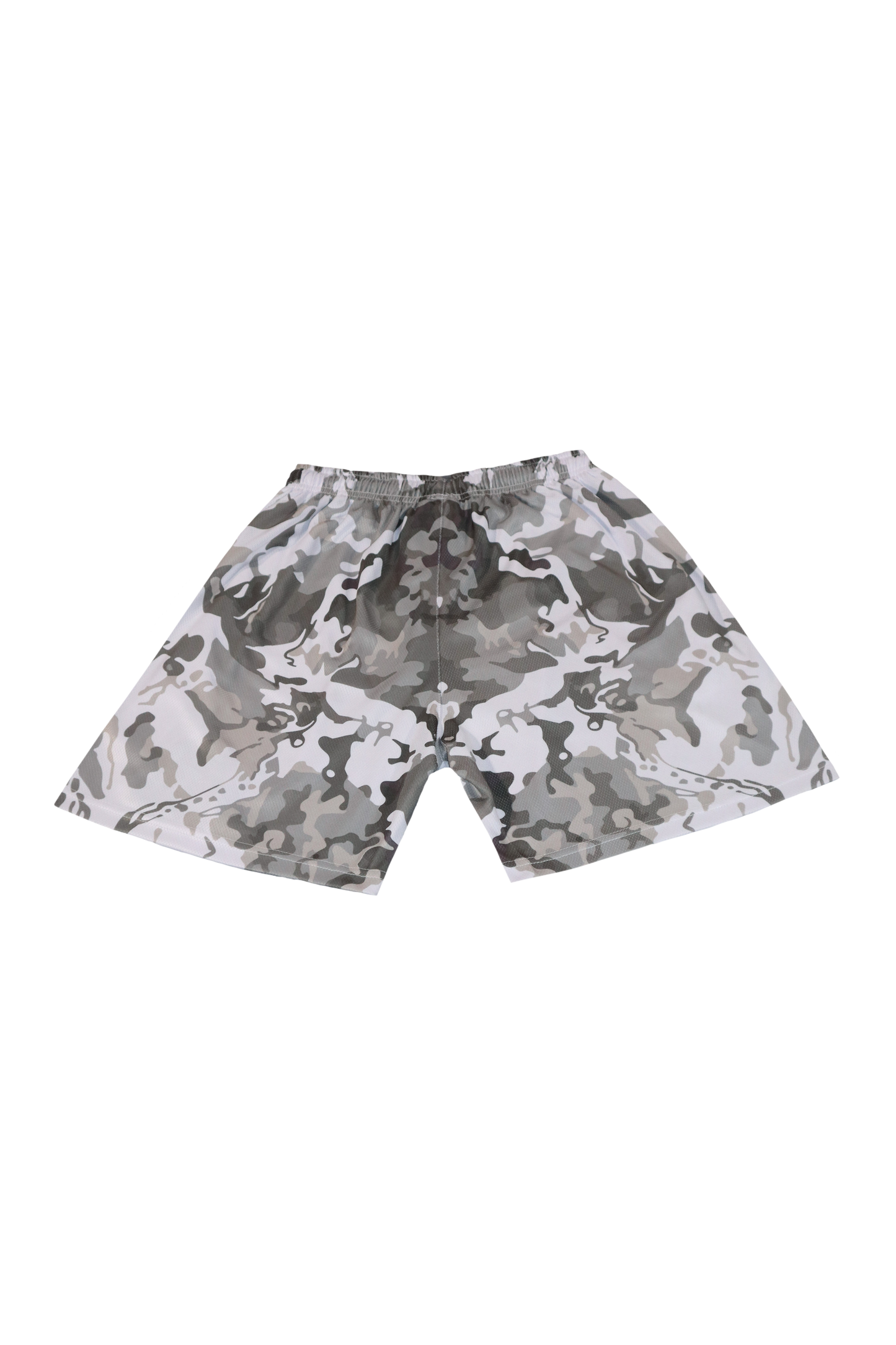 Athletic Shorts- White Camo