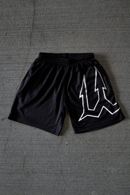 Athletic Shorts- Black Paint