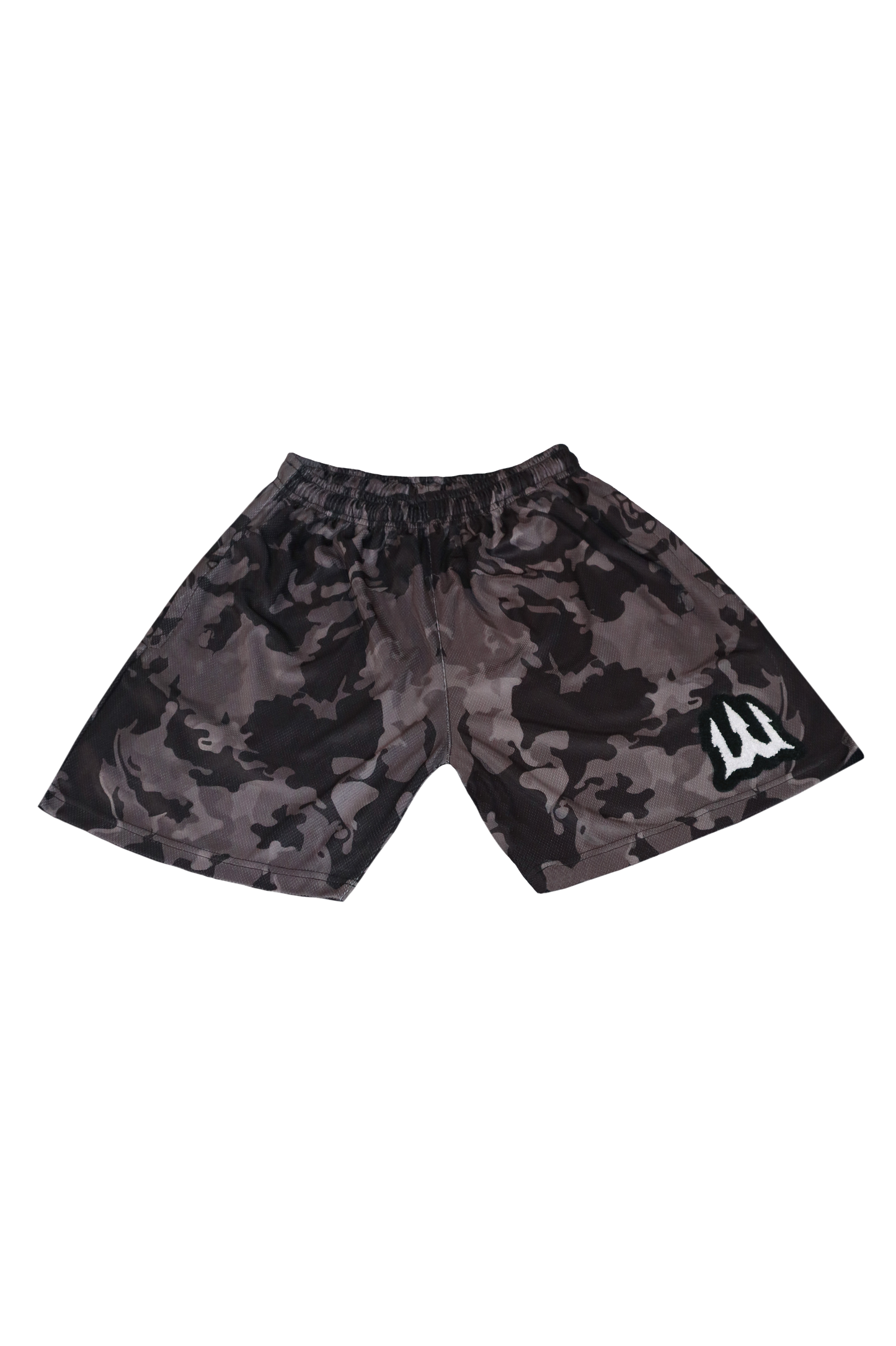 Athletic Shorts- Black Camo