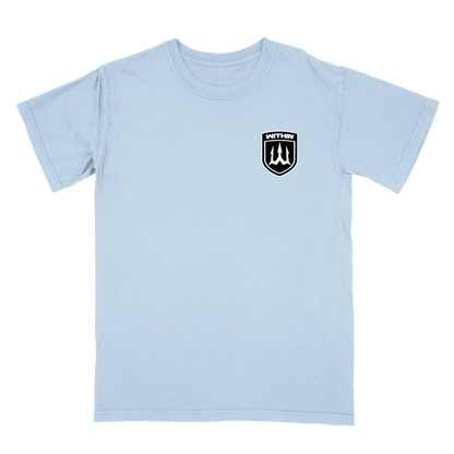 WITHIN Badge Tee- Sky Blue