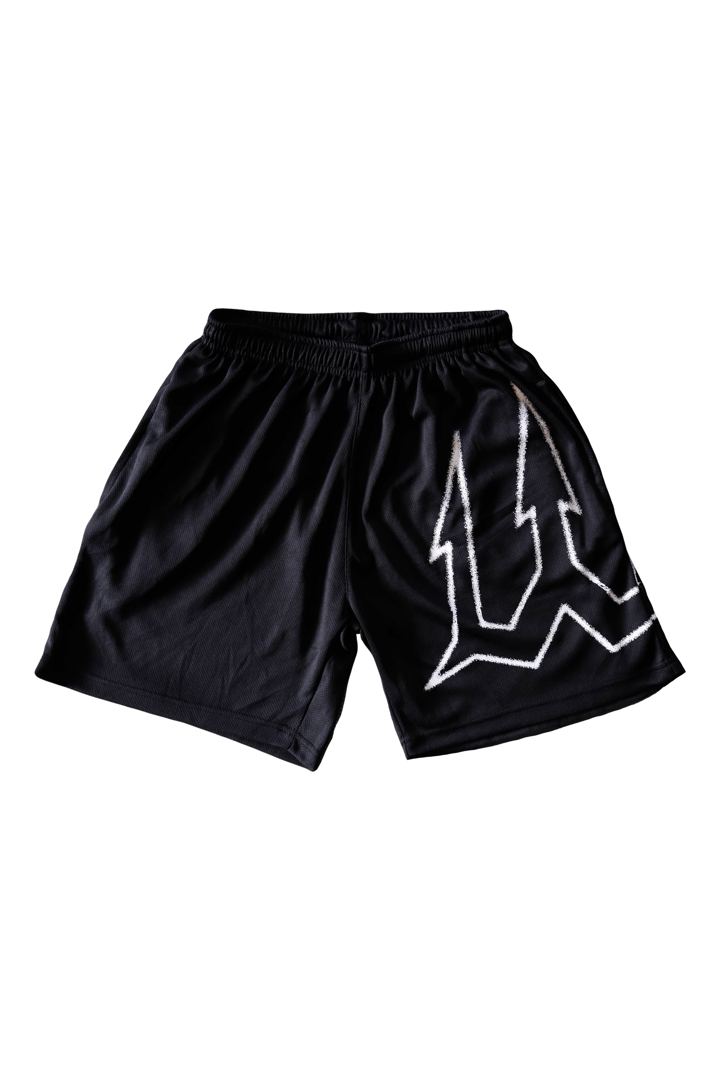 Athletic Shorts- Black Paint